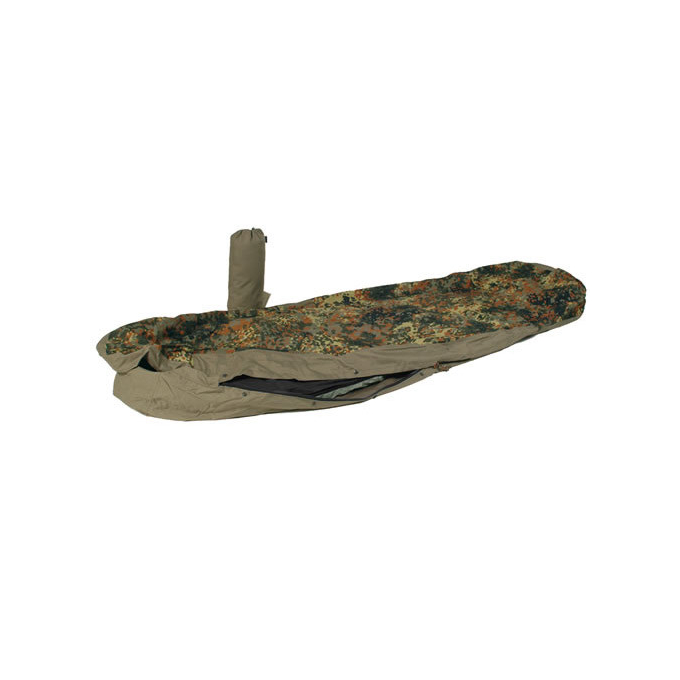 Disguise the modular sleeping bag laminated fiberglass Flecktarn