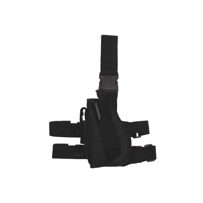 Taktické stehenní pouzdro pro leváky- černé