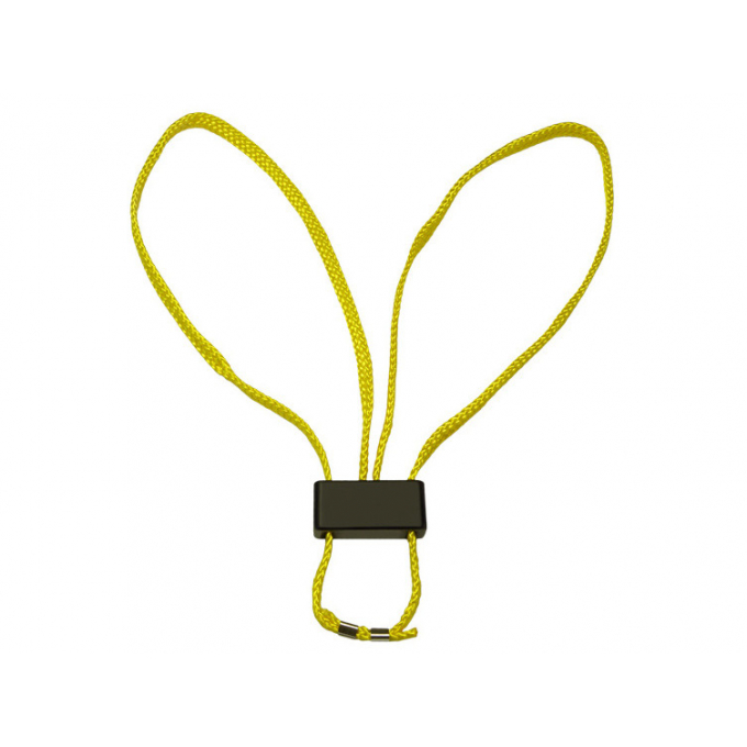 Textile disposable handcuffs (set of 5 pcs) – yellow