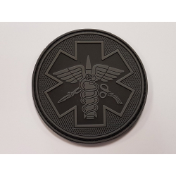 Patch PVC 3D gumový PARAMEDIC (kulatý) Patch PVC 3D gumový PARAMEDIC (kulatý)