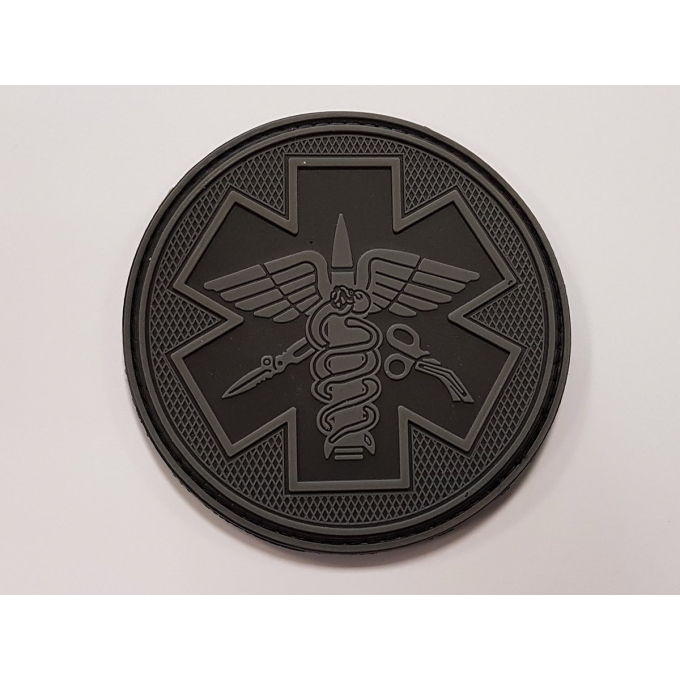 Patch PVC 3D gumový PARAMEDIC (kulatý)