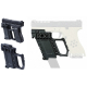Taktický KIT GB-37 s RIS pro náhradní zásobník pro Glock 17/18/19 - černý