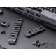 PTS Enhanced Rail Section ( Black / M-LOK / 11 Slots )