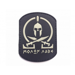 Patch PVC 3D gumový Molon Labe