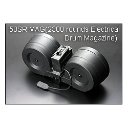 Zásobník pro G36 2300 ran, dvojbuben, elektrický