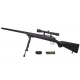 MB03D Sniper + scope and bipod, black