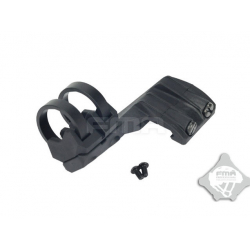 Boční levá montáž svítilny na RIS průměr 20-25mm - černá