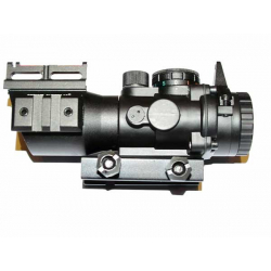 A3 optika 4x32 červené/zelené podsvícení