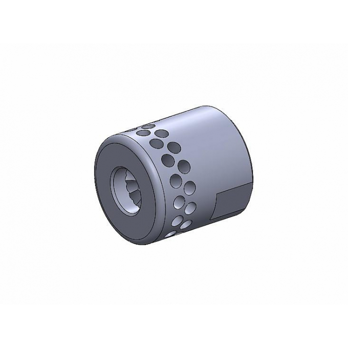 CNC muzzle break type I - posityve 14+