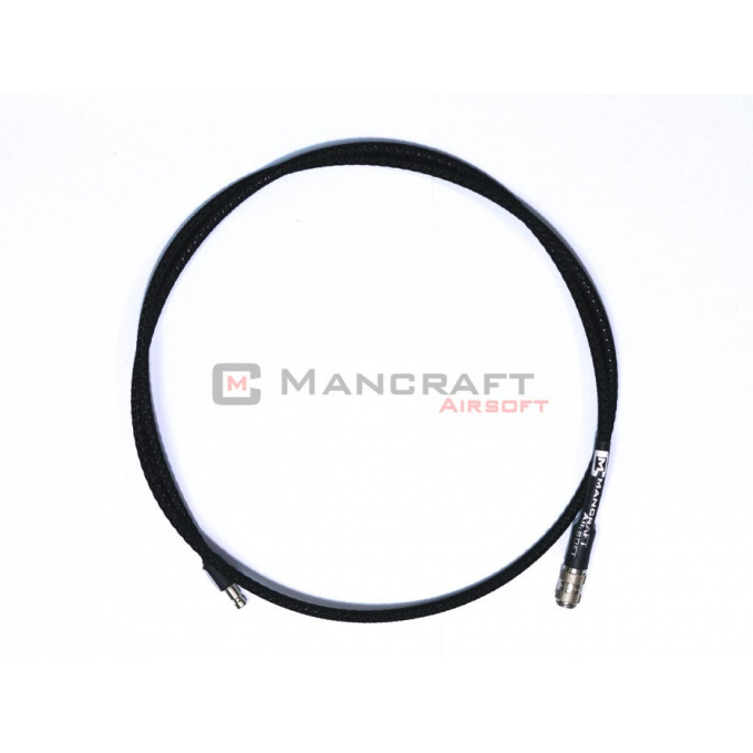 Hadice HPA micro 106cm s opletem - ČERNÁ