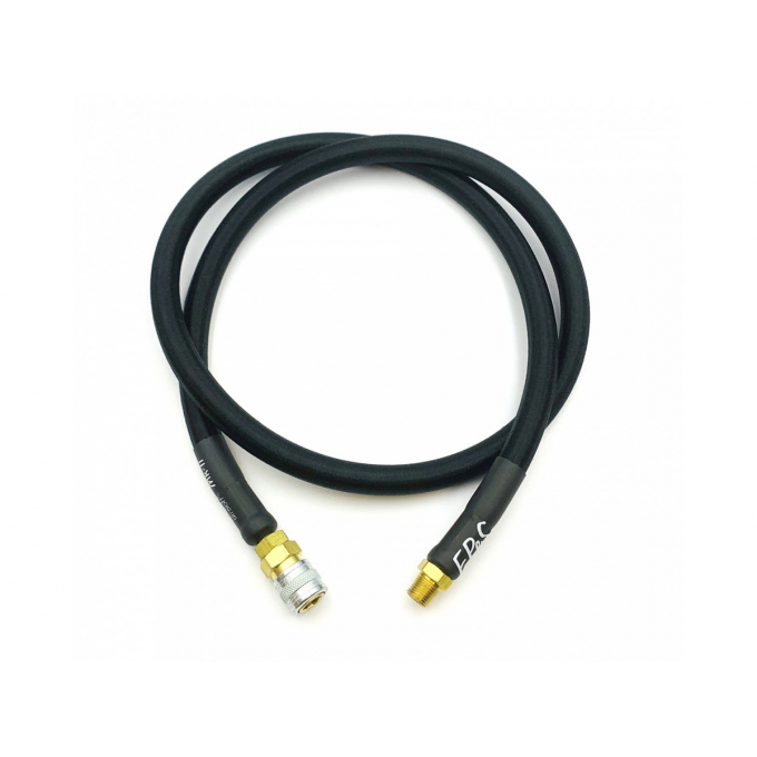 HPA Mk.II - QD female + 1/8NPT - 100cm hose with holster - black