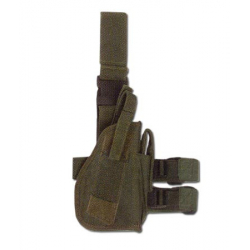 Pistol holster thigh RIGHT OLIVE