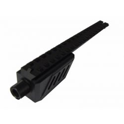 Marui Silencer Attachment & Mount Rail for Marui G18C Fixed