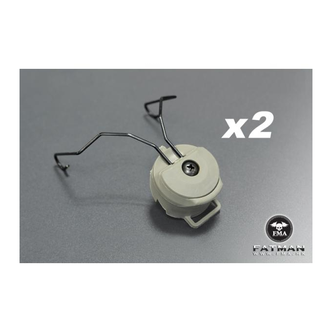 Rail adapter set na helmu pro headset SORDIN - FG