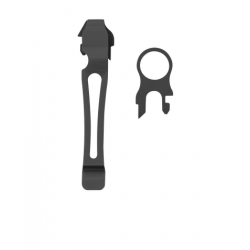 KLIP NA OPASEK - černý