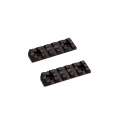 M-Lok Rail Short - 5 slots 2pcs/set