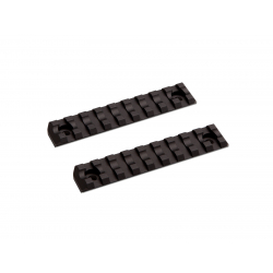 M-Lok Rail Short - 9 slots 2pcs/set