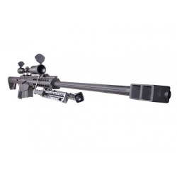 Snow Wolf M82A1 / SW02A with scope, Full Metal AEG ( BK )