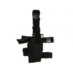 Taktické stehenní pouzdro Tornado, černé