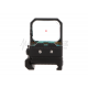 Kolimátor Flip Dot Reflex Sight, červené podsvícení, černý
