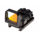 Kolimátor Flip Dot Reflex Sight, červené podsvícení, černý