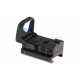 Kolimátor Flip Dot Reflex Sight, červené podsvícení, černý