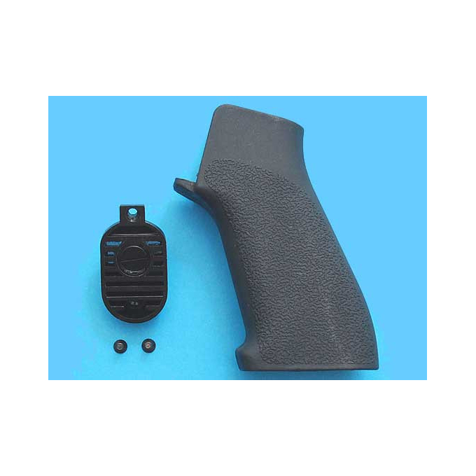 Precizní pažbička s patkou pro M16, černá