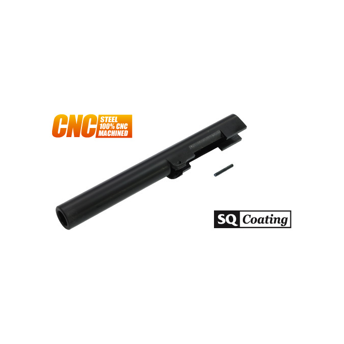Steel Barrel for MARUI M92F Military (Black)