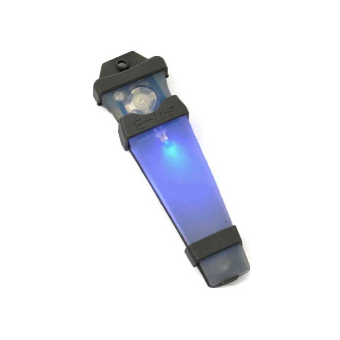 Světlo taktické poziční E-LITE černé - modré
