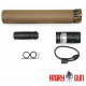 SOCOM762 TRACER QD SILENCER CCW - FDE (FULL MARKING)