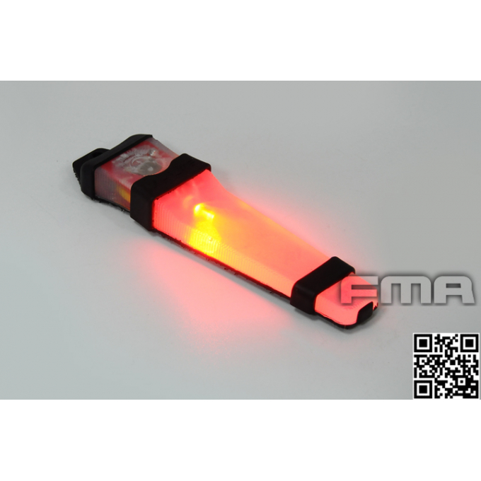 Světlo taktické poziční E-LITE černé - červené