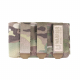 Small Horizontal Individual First Aid Kit pouch, Laser Cut, Multicam