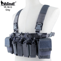 WST Vesta chest rig D3CRX - Šedý