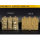 JPC vest 2.0 front accessory package 5.56 triple package - Multicam