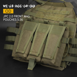 JPC vest 2.0 front accessory package 5.56 triple package - Olive
