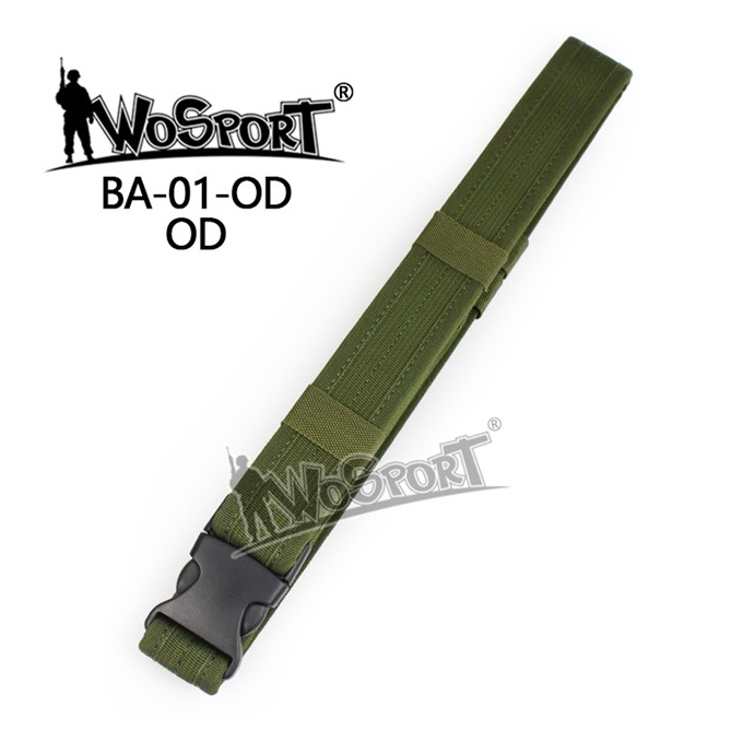 BA01 Služební opasek BDU, zelený