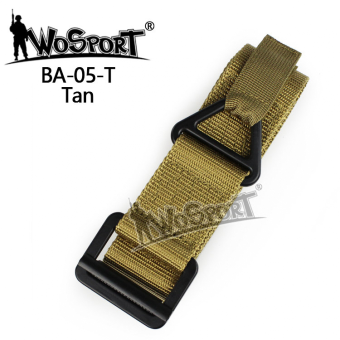 Slaňovací služební opasek - pískový