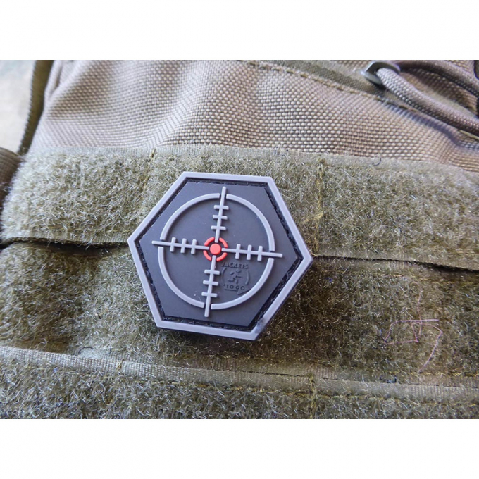JTG SNIPER Scope, Hexagon Patch, swat, černý