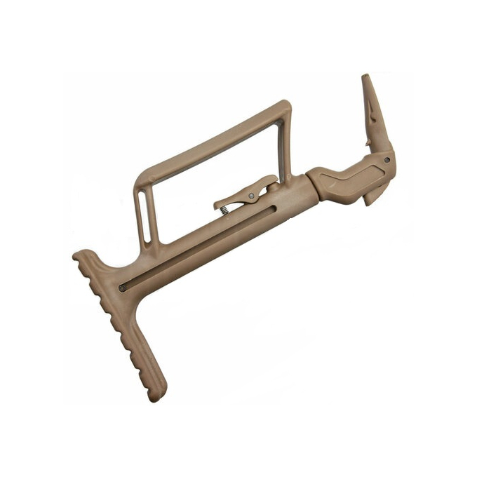 Tactical EDC GLR 440 Support retractable Buttstock glock stock - TAN