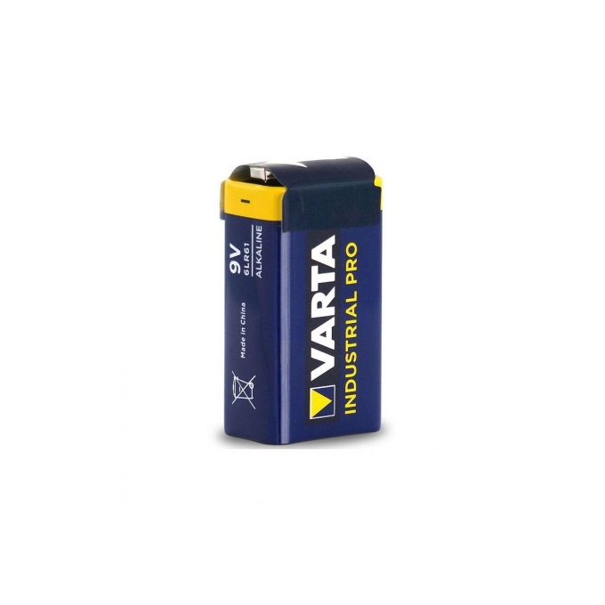 Baterie Alkalická 9V (6F22) -VARTA Industrial PRO