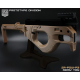 SRU - Airsoft PDW P3 Conversion Kit pro WE Glock - pískový