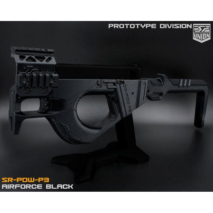SRU - Airsoft PDW P3 Conversion for WE Glock - Black