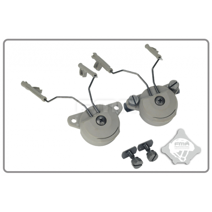 FMA EXfil Headset and Helmet Rail Adapter Set GEN1, FG