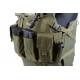 Chest Rig type tactical vest - Olive Green