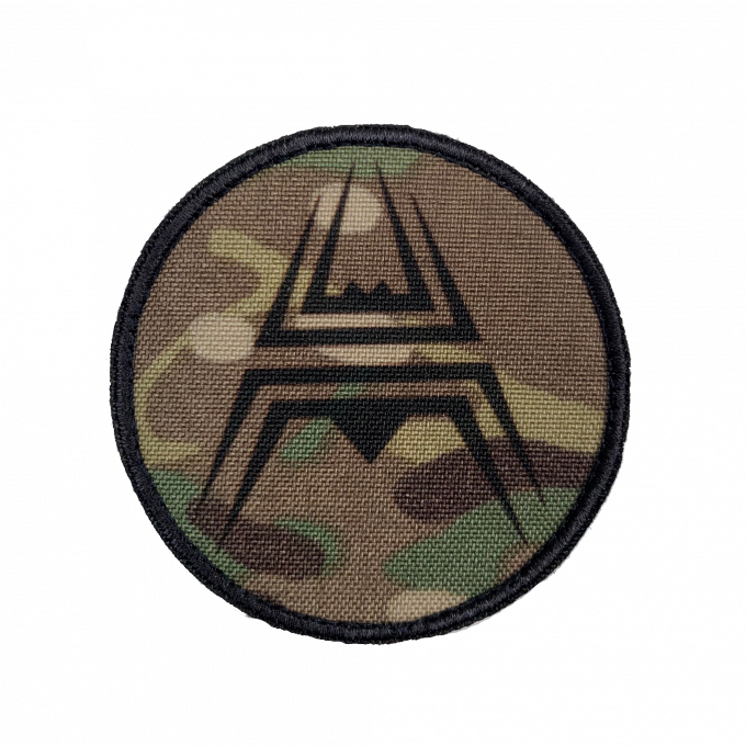 Patch ANAREUS kulatý - 7cm, Multicam