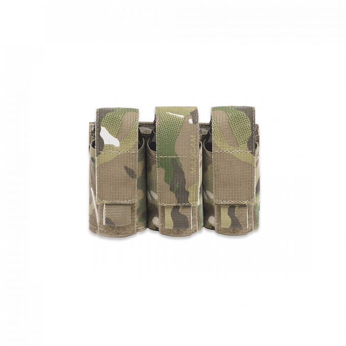 Sumka na tři granáty 40 mm, suchý zip, Multicam
