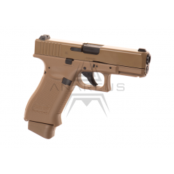 Glock 19X CO2 - Metal slide, GBB - TAN (Glock Licensed)