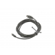 Vázací drát s okem Gear Tie (2ks), šedá CHARCOAL - délka 6"