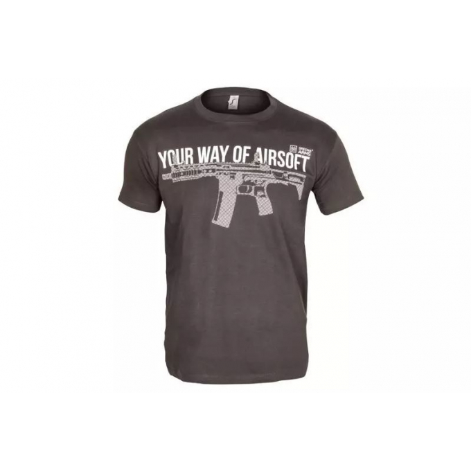 Specna Arms Shirt - Your Way of Airsoft 04 - Grey/White