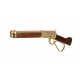 A&K 1873 Gas Gun (Real Wood) Rifle Replica - Gold